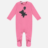 בייביגרו עם הדפס - ורוד