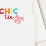 חולצת טי שירט CHIC - לבן / צבעוני